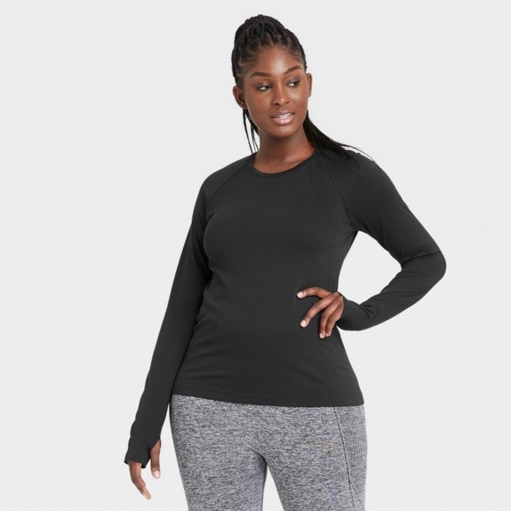 NWT All in Motion Seamless Core Long Sleeve Top